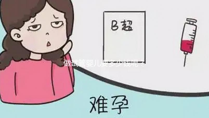 做試管嬰兒要多少錢呢？接下來，我給大家詳細解釋一下。