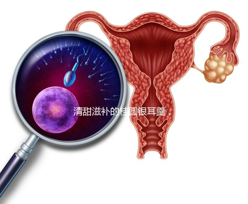 清甜滋補的桂圓銀耳羹，孕婦食用不再擔心上火