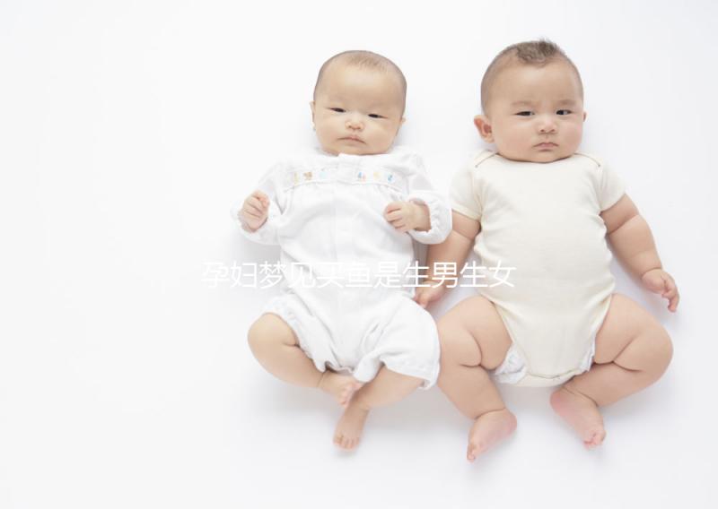 孕婦夢見買魚是生男生女的預(yù)兆?胎夢寓意解讀