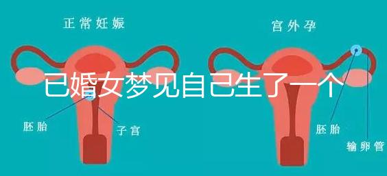 已婚女夢見自己生了一個男孩有預示，是不是胎夢顯而易見