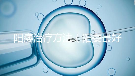 陽痿治療方法(陽委最好的治療方法)