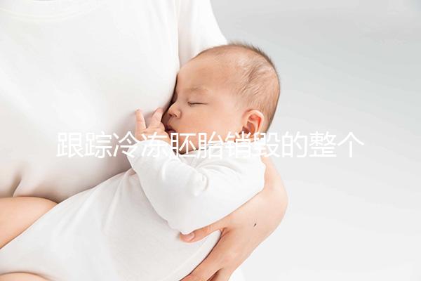 跟蹤冷凍胚胎銷毀的整個過程，簽署知情同意書只是第一步