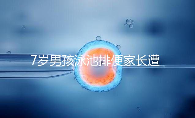 7歲男孩泳池排便家長遭索賠，事無大小莫讓素質教育成殤！