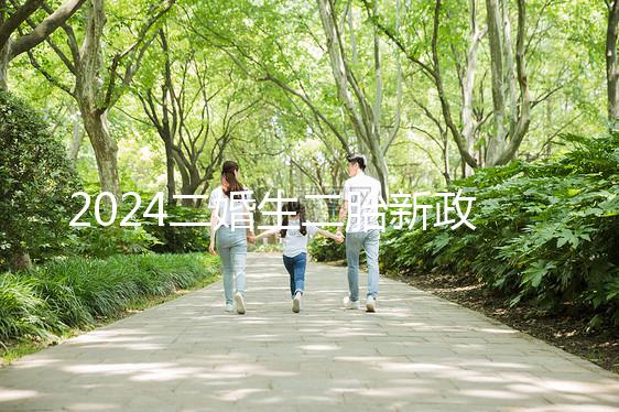 2024二婚生二胎新政策出爐，有沒(méi)有補(bǔ)助、福利一看便知